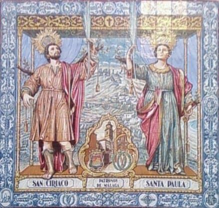 Santos Ciríaco y Paula, mártires