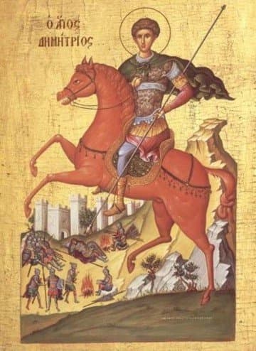 San Demetrio, mártir