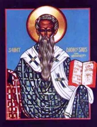 San Dionisio Areopagita, santo del NT
