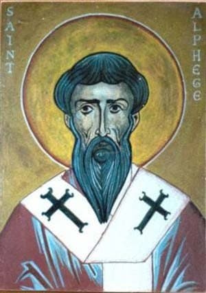 San Elfego de Canterbury, obispo y mártir