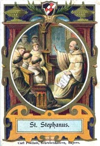 San Esteban Harding, abad