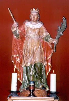 Santa Eurosia, virgen y mártir