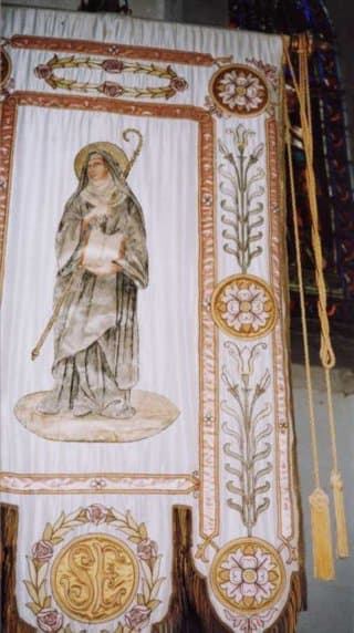 Santa Eusebia de Hamay, abadesa