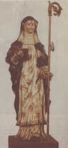 Santa Gertrudis de Nivelles, abadesa