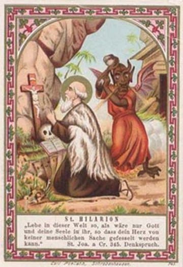 San Hilarión de Gaza, abad