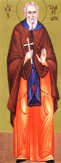 San Hilarión de Pelecete, abad