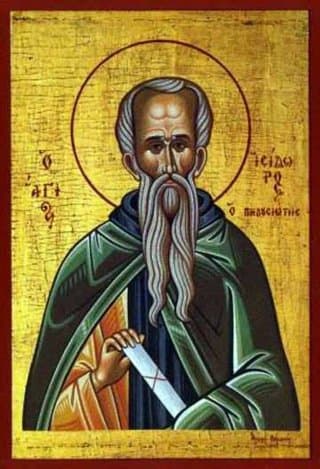 San Isidoro de Pelusio, monje y presbítero