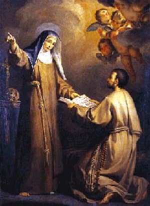 Santa Jacinta Mariscotti, virgen