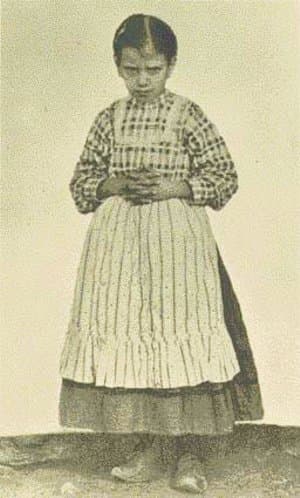 Santa Jacinta Marto, niña