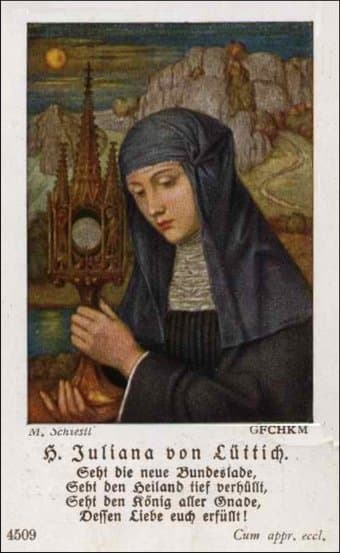 Santa Juliana, virgen y reclusa