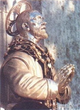 San Lúcido, monje