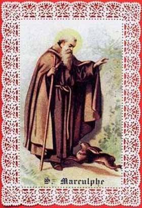 San Marculfo, abad