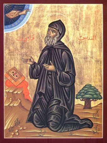 San Marón, eremita