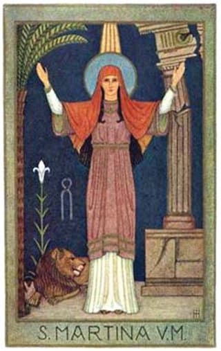 Santa Martina, mártir