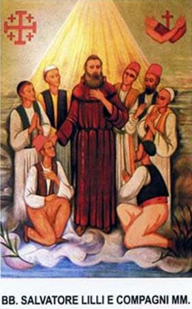 Beatos Salvador Lillo, Juan, y seis compañeros, mártires