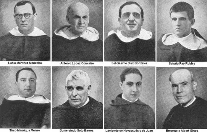 Beatos Lucio Martínez Mancebo y siete compañeros, mártires