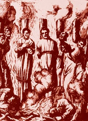 Beatos Miguel Carvalho, Pedro Vázquez, Luis Sotelo, Luis Sasanda y Luis Baba, religiosos mártires