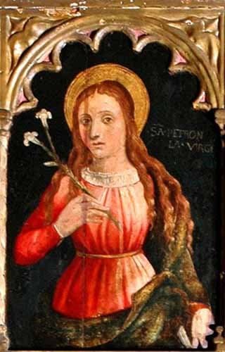 Santa Petronila, virgen y mártir