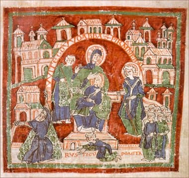 San Pirmino, abad y obispo