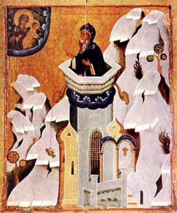 San Simeón Estilita el Joven, presbítero y eremita