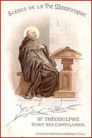San Teodulfo de Lobbes, abad y obispo