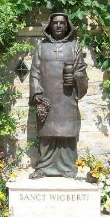 San Vigberto, abad y presbítero